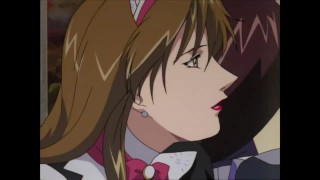 Das neue Dienstmädchen bewirbt sich um einen Job in der Villa und das Yuri-Drama endet mit einem doppelten Höhepunkt