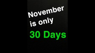 Keine Nuss-November-Inspiration