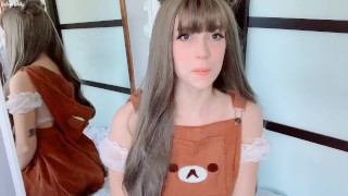 WAS TEDDY-CHAN TUT, WÄHREND SIE BEI ​​DER ARBEIT SIND! – INDIGOWEISS